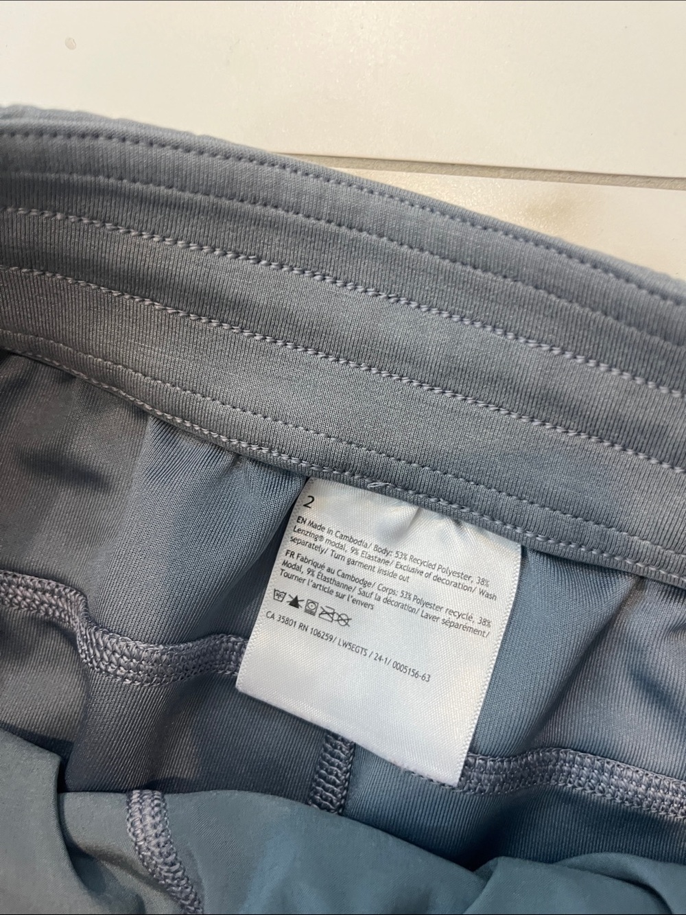 womens lululemon Grey Relaxed Fit Drawstring Pants - Picture 5 of 11